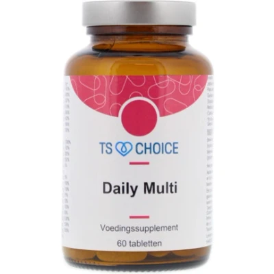 Afbeelding van Ts Choice Daily Multi Vitamine Mineralen Complex, 60 tabletten