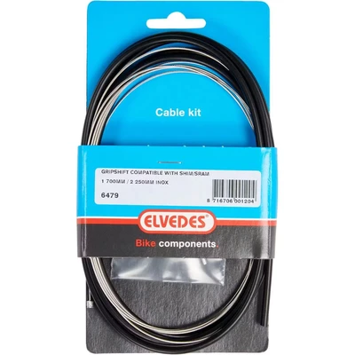 Afbeelding van Elvedes Shimano Nexus versnellingskabel rvs BikeTotaal.nl Zwart