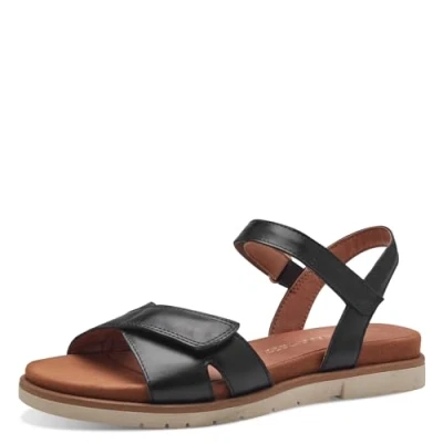 Afbeelding van MARCO TOZZI Heeled Sandal by Guido Maria Kretschmer 2 28900 42 dames, Black, 37 EU