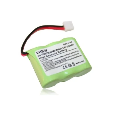 Afbeelding van vhbw Accu compatibel met Dogtra 175NCP, 175NCP ontvanger, 180NCP, 200NCP, 200NCP receiver, hondenhalsband hondentrainer (210 mAh, 3,6 V, NiMH)