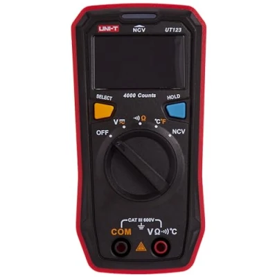 Afbeelding van UNI T UT123T zakmeter, 600 V AC/DC, 40 C 300 C/ F 572