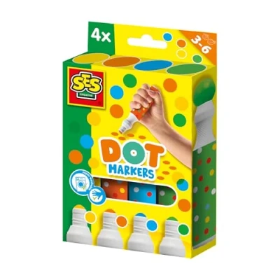 Afbeelding van Ses, Marker, Creative DotMarker (Diverse, 4 x)