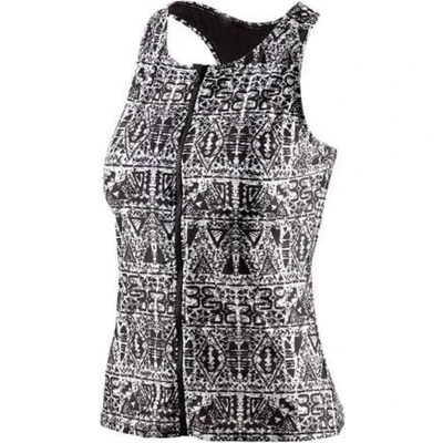 Afbeelding van Beco Tanktop Besuit Dames Polyamide Zwart/wit B cup Maat 44