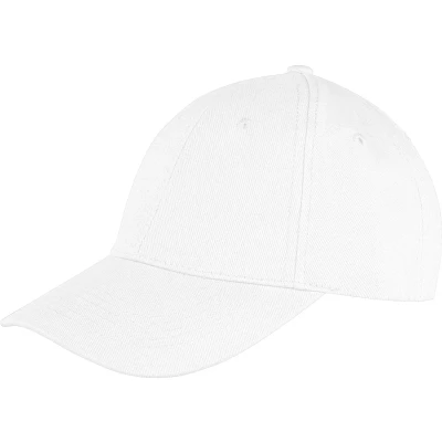 Afbeelding van Result Memphis Brushed Cotton Low Profile Cap RC081X White