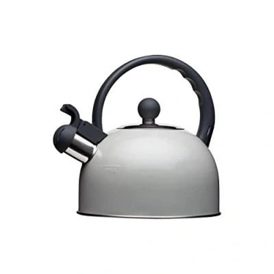 Afbeelding van KitchenCraft Living Nostalgia Fluitketel Metaal Klassiek Grijs 1,3 Liter