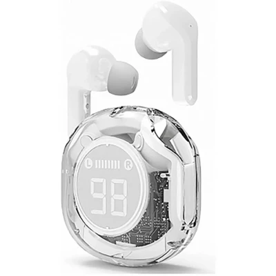 Afbeelding van Gembird GMB Audio TWST 01 W hoofdtelefoon/headset Draadloos In ear Oproepen/muziek USB Type C Blueto