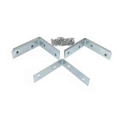 Afbeelding van Benson Stoelhoek IJzer Inclusief Schroeven 60 x 16 mm 8 stuks