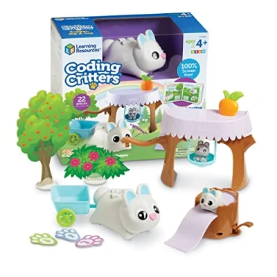 Afbeelding van Learning Resources Coding Critters Bopper, Heup &amp; Hop Speelgoed 22 Stuk Set