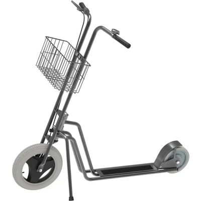 Afbeelding van Platform scooter 150kg met rem