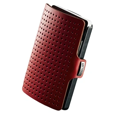 Afbeelding van I CLIP Original Mini Portemonnee met Geldclip Slanke Leren Premium Kaartetui AdvantageR Rood