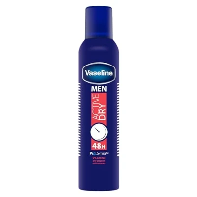 Afbeelding van Vaseline spray deodorant Men Active dry 250ml