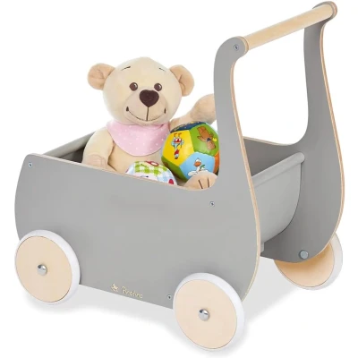 Afbeelding van Pinolino Loopwagen Mette grijs