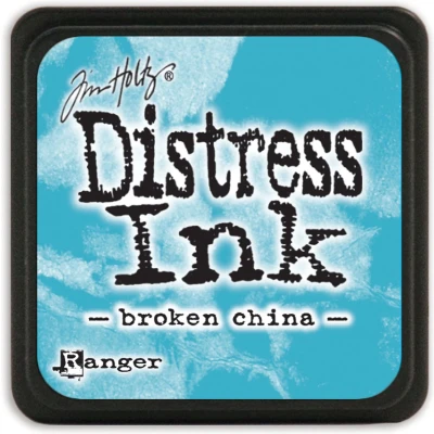 Afbeelding van Ranger Distress Mini Ink pad broken china TDP39877 Tim Holtz