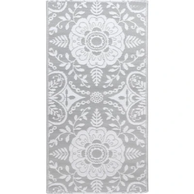Afbeelding van vidaXL Buitenkleed 160x230 cm PP lichtgrijs