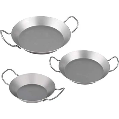 Afbeelding van CHG Set Ijzeren Pannen 3 stuks