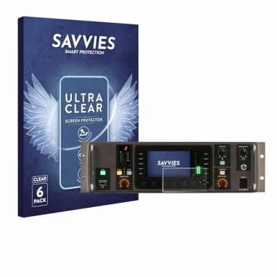 Afbeelding van Savvies Screenprotector voor Behringer X32 Rack Folie Beschermfolie transparant (6 Stuks)
