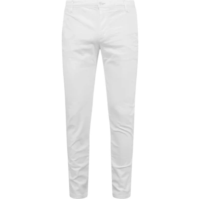 Afbeelding van Alberto Rob T400 Dynamic Chino Wit maat W 31 L 30 Heren met Slim fit Pasvorm Super stretch