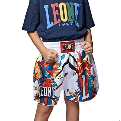 Afbeelding van Leone 1947 Hero Uniseks kindershorts, Wit, M