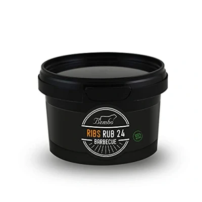 Afbeelding van BEMBO Barbecue Ribs Rub BBQ Kruidenmix Voor En Marinade Made in Italy 220g
