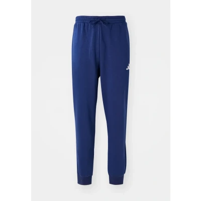 Afbeelding van adidas Heren ESSENTIALS FEELCOZY FLEECE PANT, dark blue/white, XS