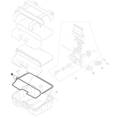 Afbeelding van GIVI Z2072R Rubber Seal For Trk33n / Trk46n