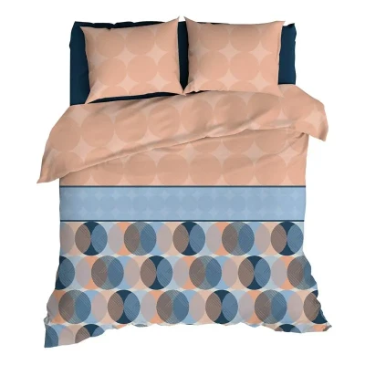 Afbeelding van Romanette Briancon Dekbedovertrek Extra breed 260x200/220 cm Cinnamon