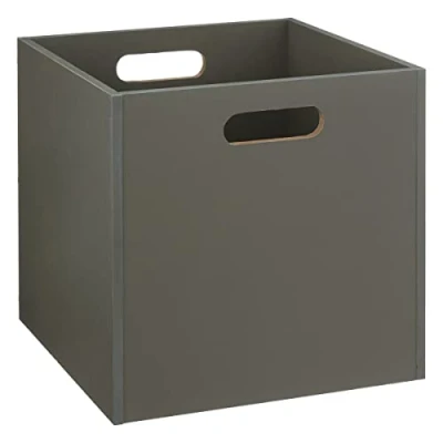 Afbeelding van Five opbergdoos van hout, 31 x cm, groen/grijs