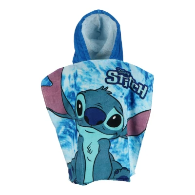 Afbeelding van Lilo &amp; Stitch Poncho met capuchon 8435631344865