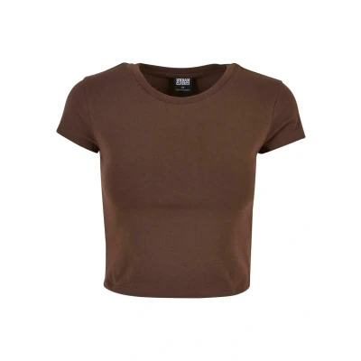 Afbeelding van Urban Classics Tshirt basic, Dames, Maat: XL, Brown