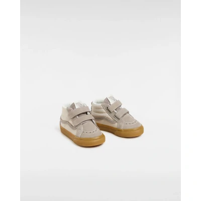 Afbeelding van Vans SK8 Mid Klittenband Hoog Beige Maat 19