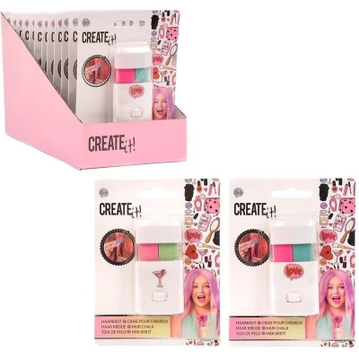 Afbeelding van Create It Haarkrijt 2 Stuks Assorti