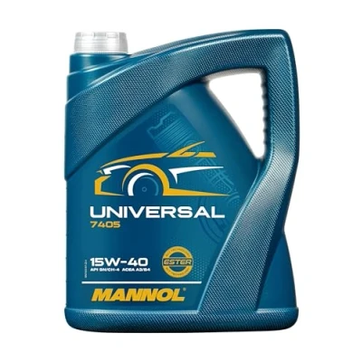 Afbeelding van Mannol MN7405 5 Universal 15W 40 API SG/CD motorolie, liter