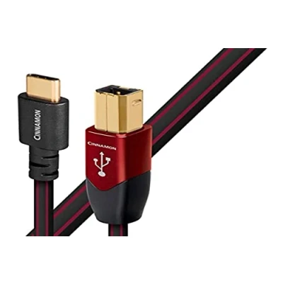 Afbeelding van AudioQuest Cinnamon USB B naar type C 1,5 m kabel