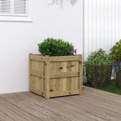 Afbeelding van Plantenbak 50x50x50 cm geïmpregneerd grenenhout