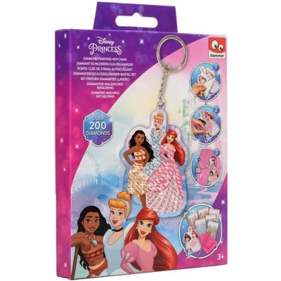 Afbeelding van Canenco Prinses Diamond Painting Sleutelhanger