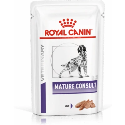 Afbeelding van Royal Canin Veterinary Diet Mature Consult Loaf Wet Hondenvoer 12x85 g
