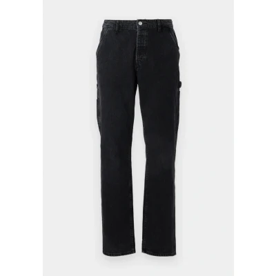 Afbeelding van ONLY &amp; SONS Onsedge STR Car Wb 3015 Tai DNM Noos, Washed Black, 33W / 30L