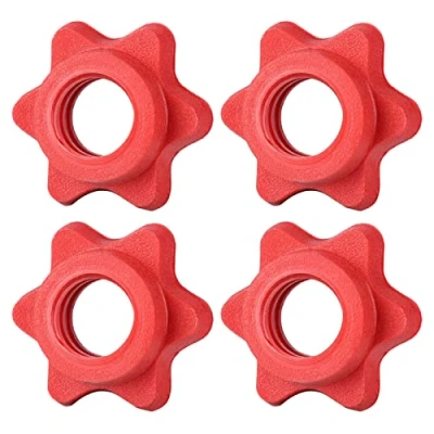 Afbeelding van XAGMODSHN 4 Stks 25mm Halter Barbell Handbell Clip Lock Schroef Moer Spin Kraag voor Krachttraining