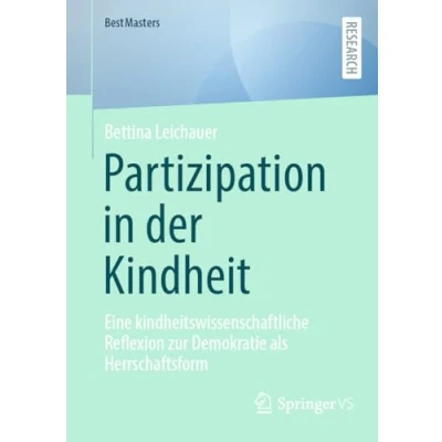 Afbeelding van Partizipation in der Kindheit: Eine kindheitswissenschaftliche Reflexion zur Demokratie als Herrschaftsform