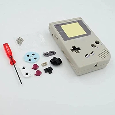Afbeelding van Perfect Part Vervangende behuizing voor Nintendo DMG Gameboy Classic console, 1989, grijs, reparatie