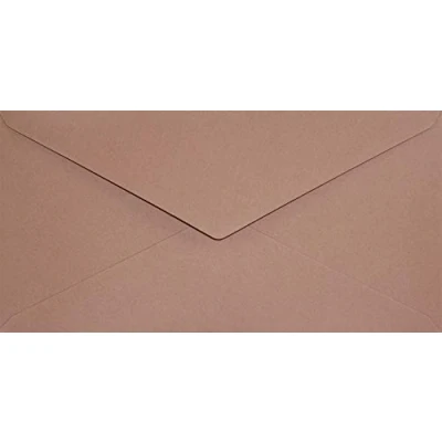 Afbeelding van Netuno 100 donker roze enveloppen lang 110x220mm puntige klep natlijm 120g Keaykolour Rosebud luxe kleurrijk milieu papier Eco hoge kwaliteit voor bruiloft verjaardag kerstmis