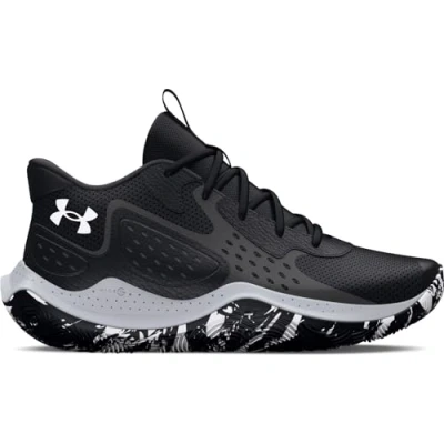 Afbeelding van Under Armour JET 23 Basketbalschoenen, Heren, Maat: 42.5, Black l Textiel/ synthetisch