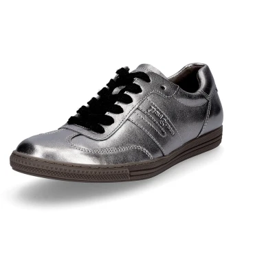 Afbeelding van Paul Green Sneakers laag, Dames, Maat: 39, Metallic clay Leer