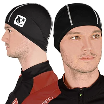 Afbeelding van VeloChampion Thermo Tech Cycling Skull Cap muts om te dragen onder de helm (XS)