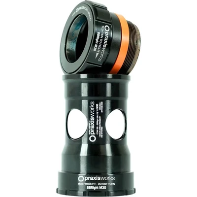 Afbeelding van Praxis Trapas adapter M30 BBRight Road 79mm