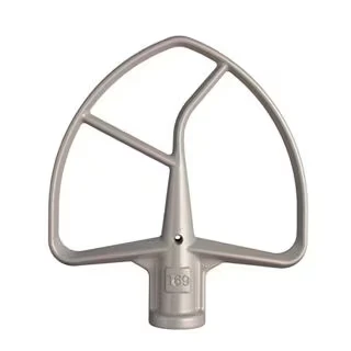 Afbeelding van KitchenAid Platte Menghaak Voor Grote Mixers Met In Hoogte Verstelbare Kom 5k7fb