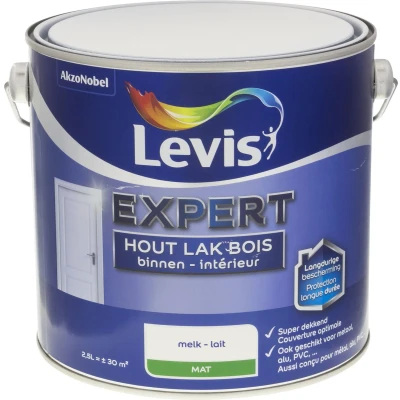 Afbeelding van Levis Expert Lak Binnen Mat Melk 2.5L