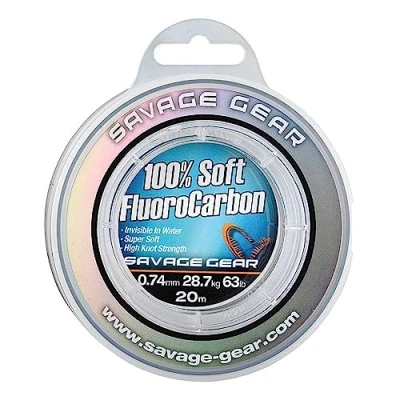 Afbeelding van Savage Gear Soft Fluorcarbon Clear 0.74mm (20m) Fluorocarbon