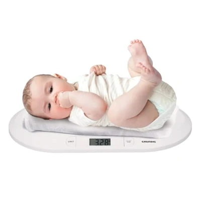 Afbeelding van Grundig Digitale Babyweegschaal LCD scherm 20KG 10gram nauwkeurig