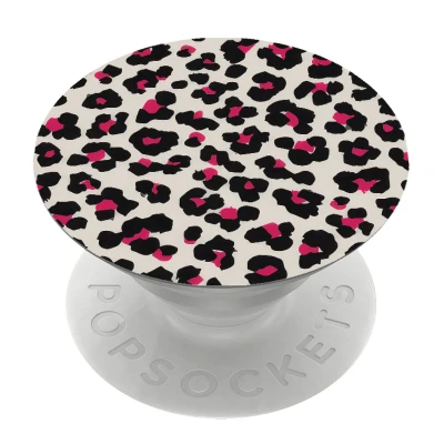 Afbeelding van PopSockets imoshion PopGrip Leopard Pink Roze Kunststof